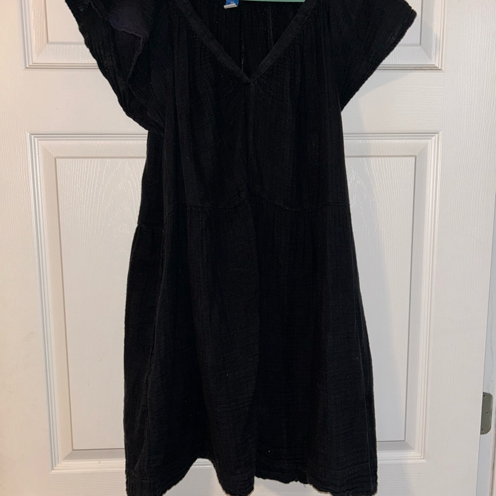 Casual Black Dress